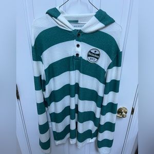 Men’s hooded Henley